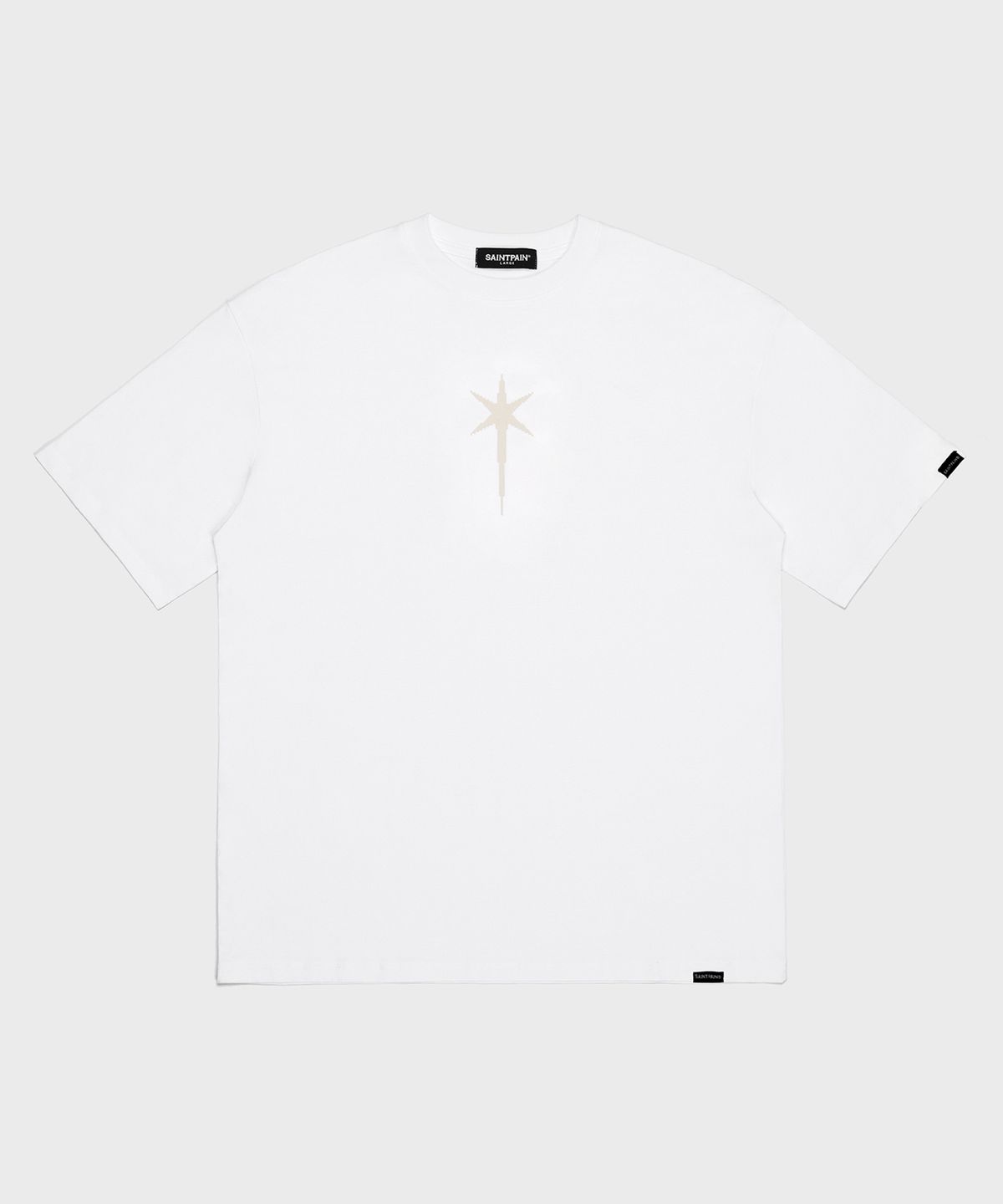 세인트페인(SAINTPAIN) SP 본 반팔티 화이트