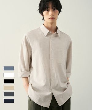 퓨어 린넨 셔츠 [ 6 COLOR ]