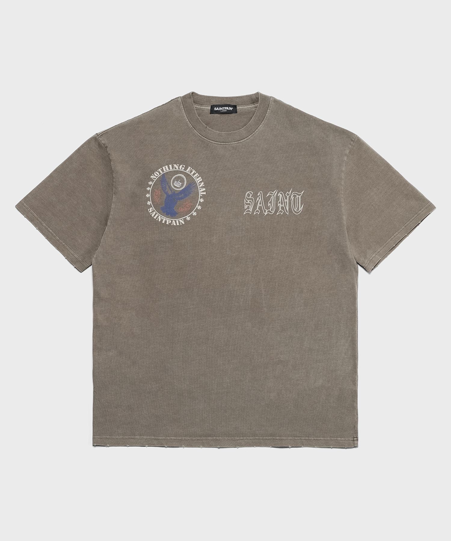 日本未入荷SAINTPAINのSP Pigment Short Sleeve T-shirt 全2色 MUSINSA公式 | SAINTPAIN SP Pigment Short Sleeve T-Shirt Beige