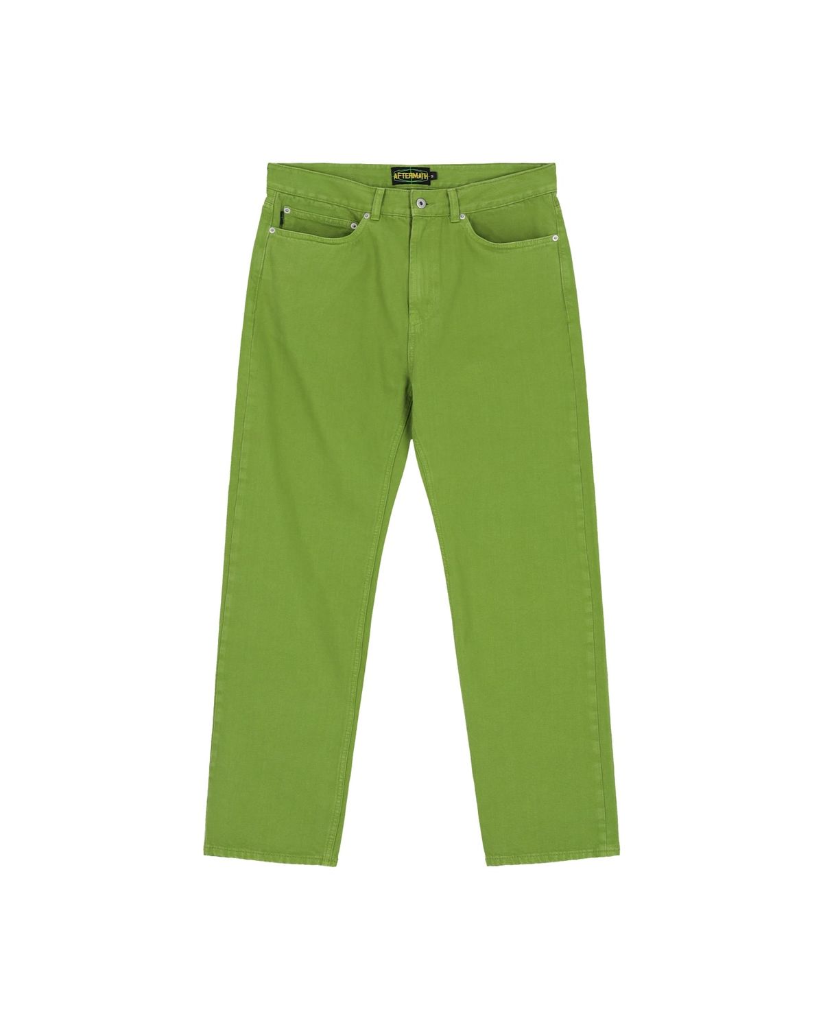 애프터매스(AFTERMATH) DENIM PANTS (GREEN)