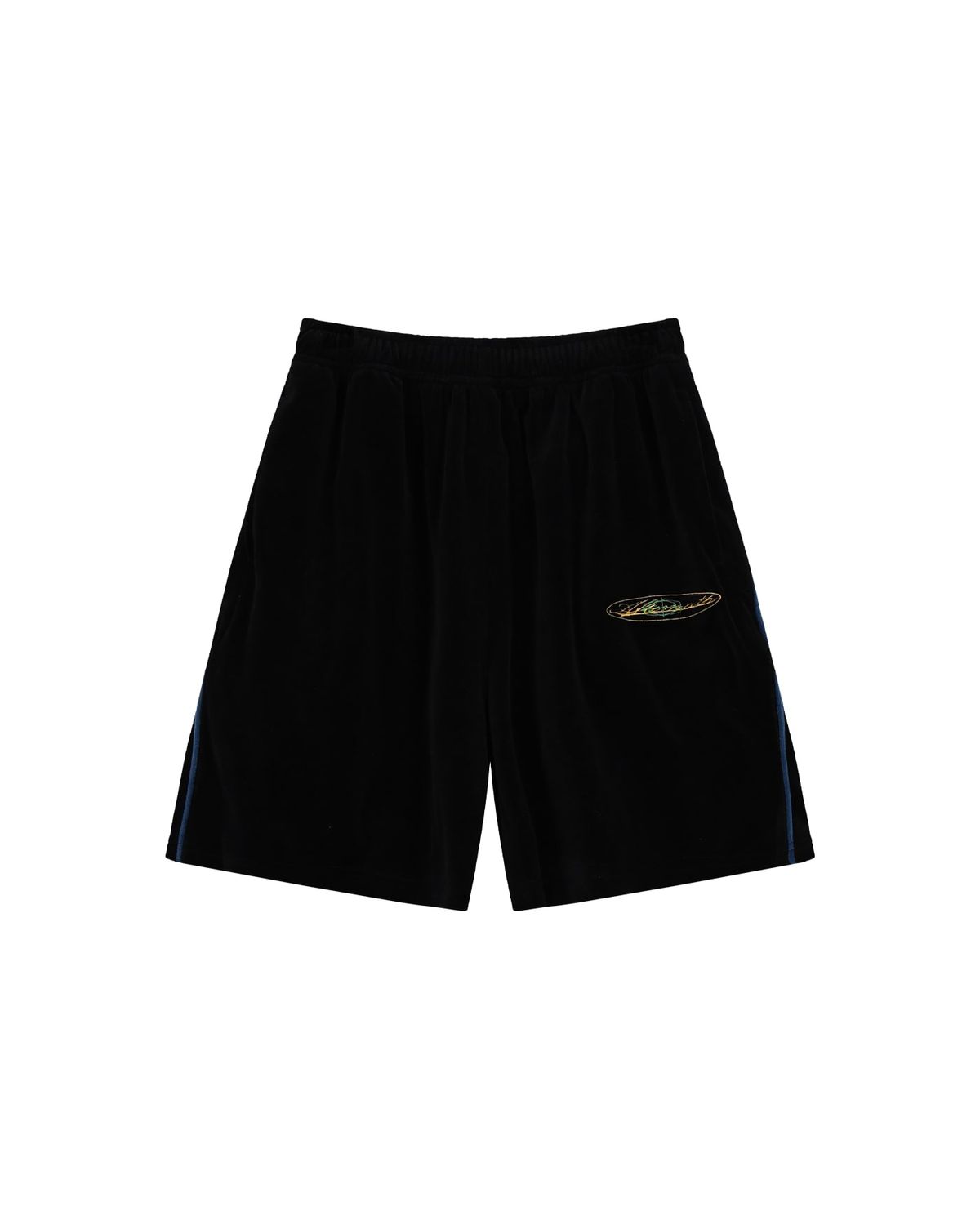 애프터매스(AFTERMATH) VELOUR TRACK PANTS (BLACK)
