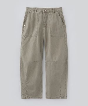 퍼티그 카치온 커브드 팬츠 (월넛 브라운)