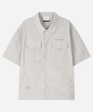 바스키아 유틸리티 포켓 반팔 셔츠 자켓 BPBSH283M