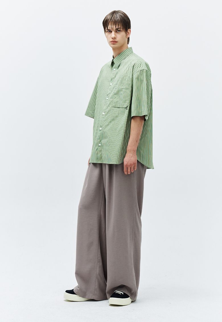 셈블런스 하프 셔츠 그린 ZH2SH806GR