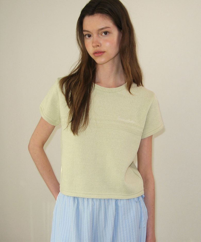 Coty Half Knit - Mint