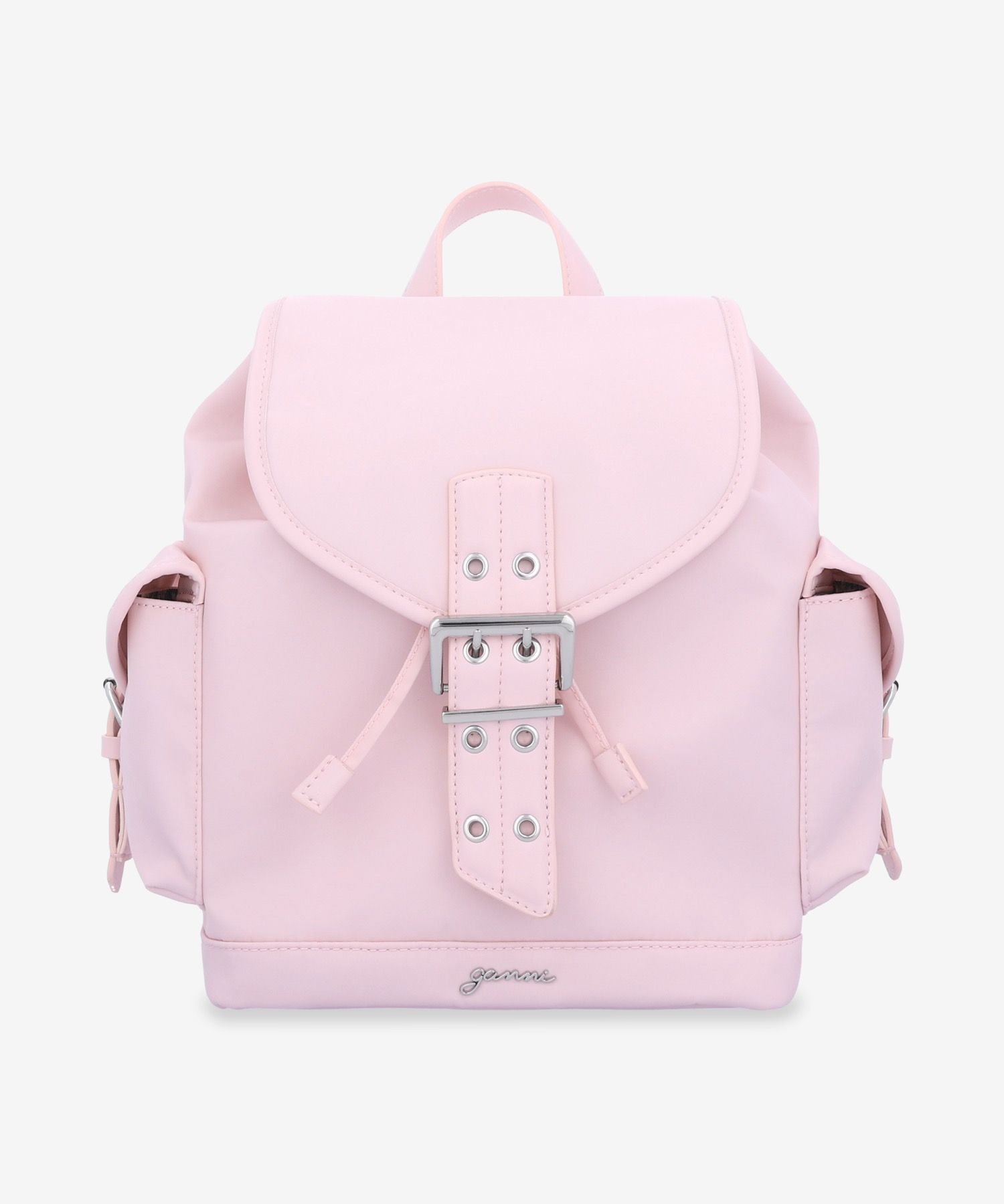 ★Ganni★ Small Bucky Backpack Chalk Pink A6618868 MUSINSA | GANNI Small Bucky Backpack - Chalk Pink / A6618868