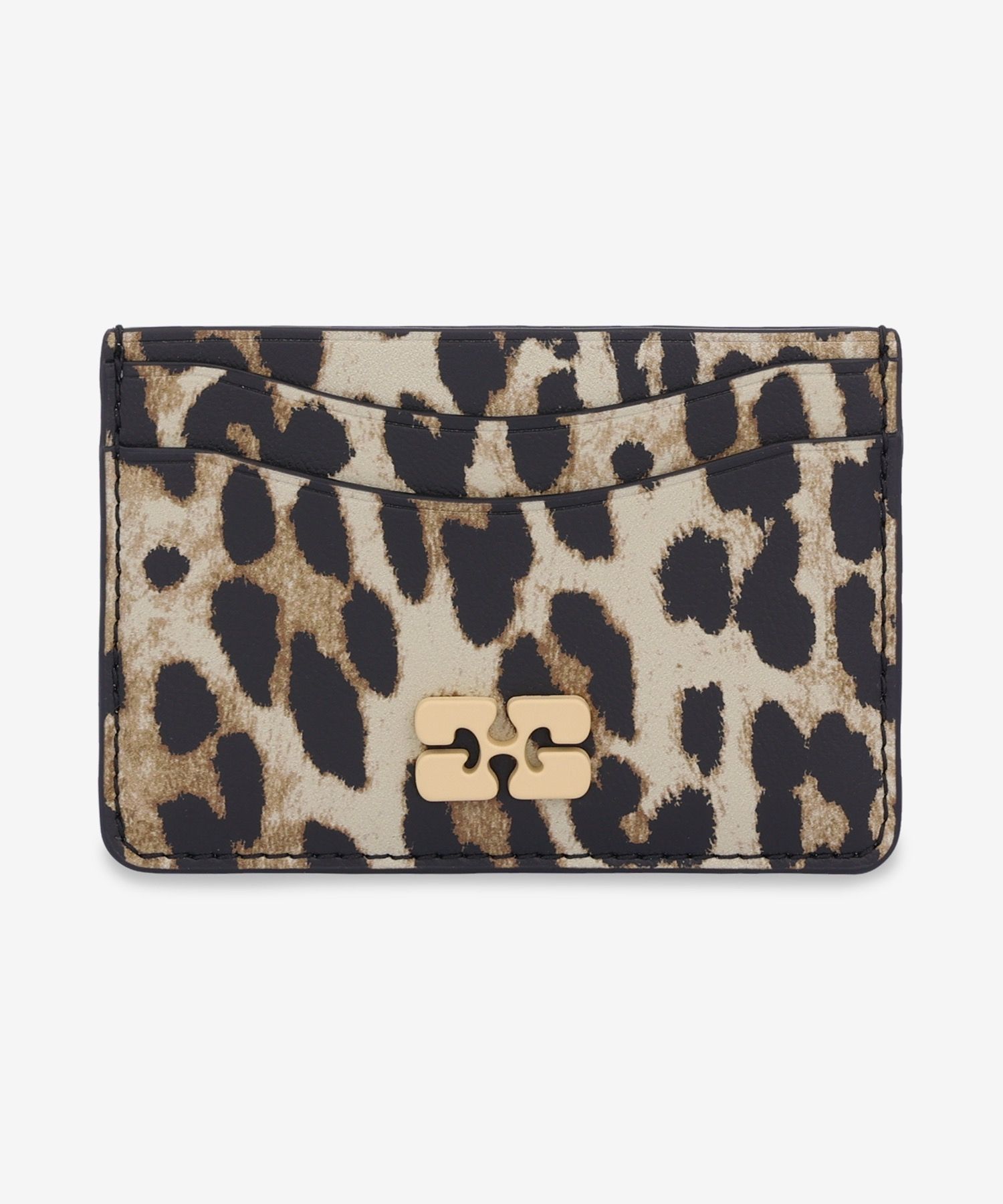 MUSINSA | GANNI Gani Boo Print Card Holder - Leopard / A6541943