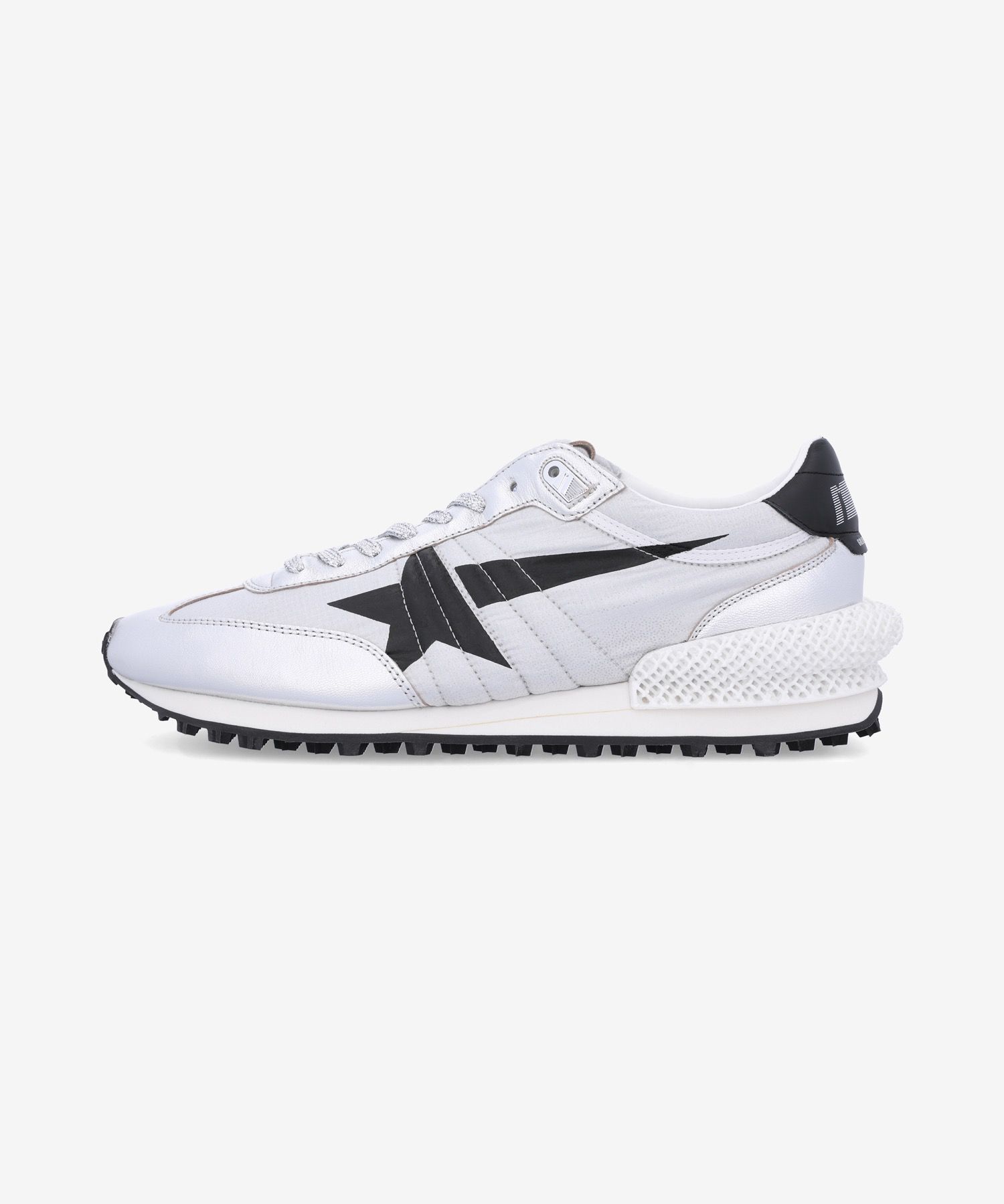 ★Golden Goose★ Running Marathon Sneakers Silver Black GWF0 MUSINSA | GOLDEN GOOSE Running Marathon Sneakers - Silver