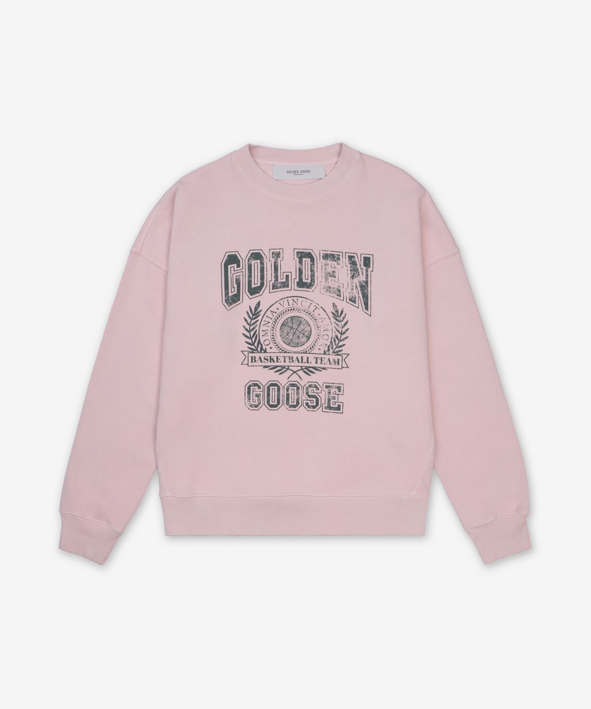 골든구스(GOLDEN GOOSE) 브러시드 빈티지 넬슨 맨투맨 - 핑크 / GUP02175P00186425758