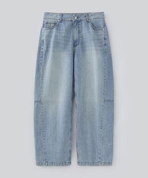 핀치 커브드 데님 팬츠 (라이트 블루)