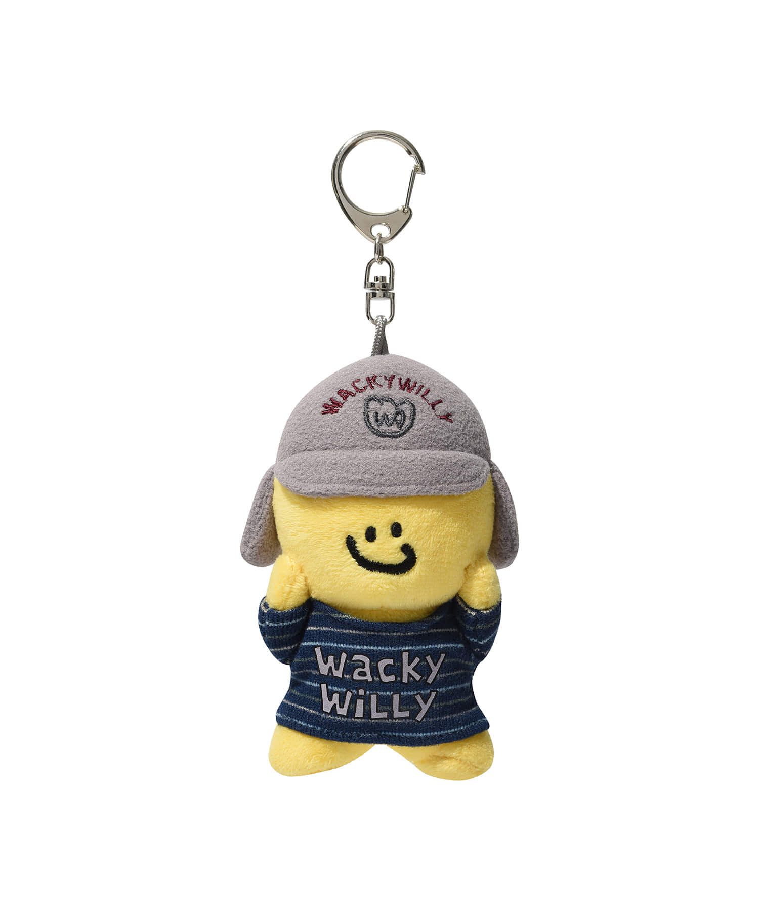 MUSINSA公式 | WACKY WILLY Kiki Trapper Hat Keyring Yellow