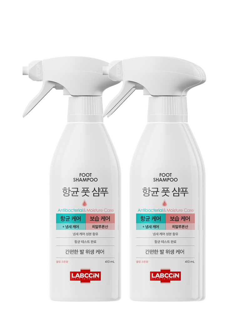 항균 풋샴푸 보습 410ML * 2개 구성