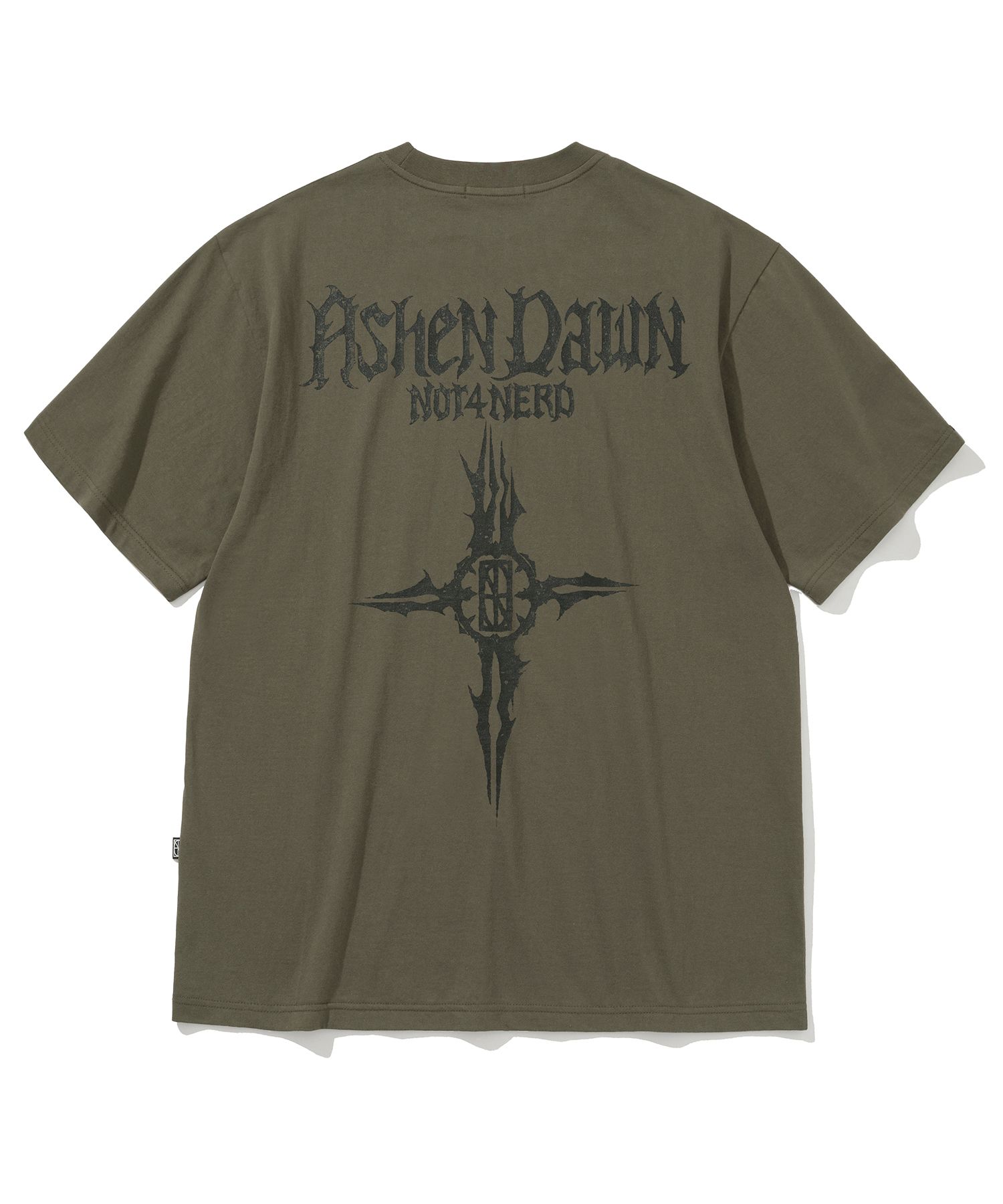 Tシャツ・カットソー NOT4NERD Pyramid Symbol TShirts Khaki J1TS022BKH MUSINSA | NOT4NERD Pyramid Symbol T-Shirts - Khaki