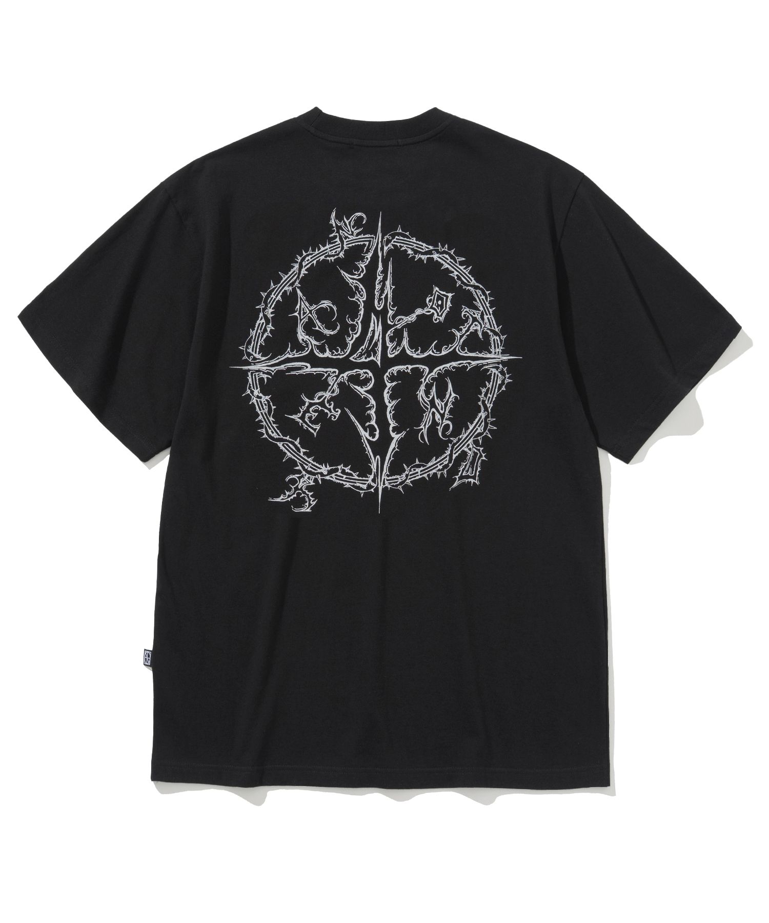 Tシャツ・カットソー NOT4NERD Thorny Vines TShirts Black J1TS003BBK MUSINSA | NOT4NERD Thorny Vines T-Shirts - Black
