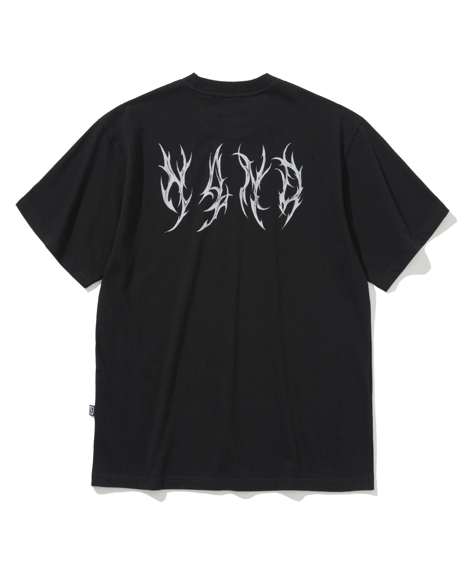 [NOT4NERD] N4ND Dagger Tribal Logo T-Shirts  /追跡付 낫포너드(NOT4NERD) N4ND Dagger Tribal Logo T-Shirts - Black