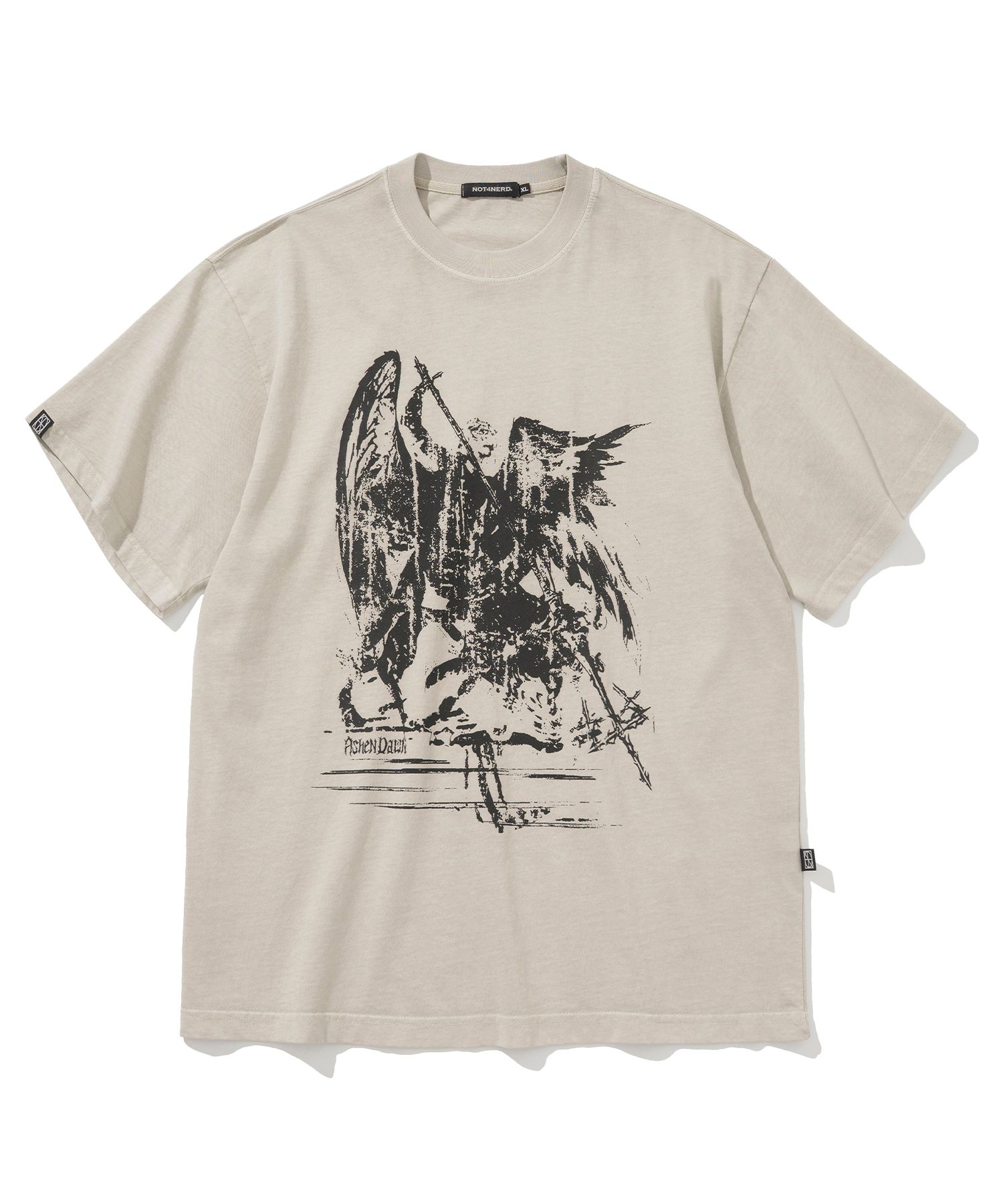 [NOT4NERD] Punishment Pigment T-Shirts ☆送料込☆ MUSINSA | NOT4NERD Punishment Pigment T-Shirts - Beige