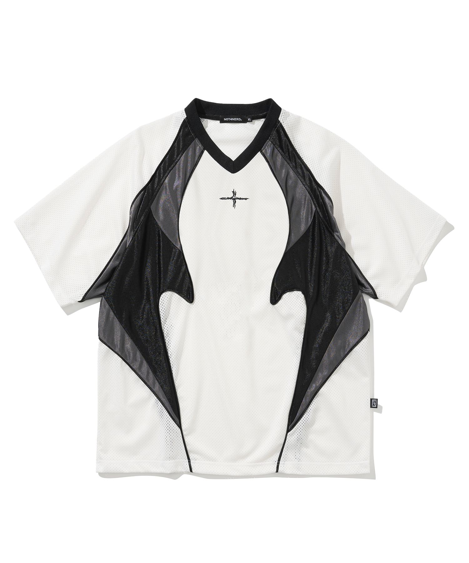 【NOT4NERD】25SS 4 Symbol Colour Block Mesh T-Shirts (3色) MUSINSA | NOT4NERD 4 Symbol Colour Block Mesh T-Shirts - Khaki