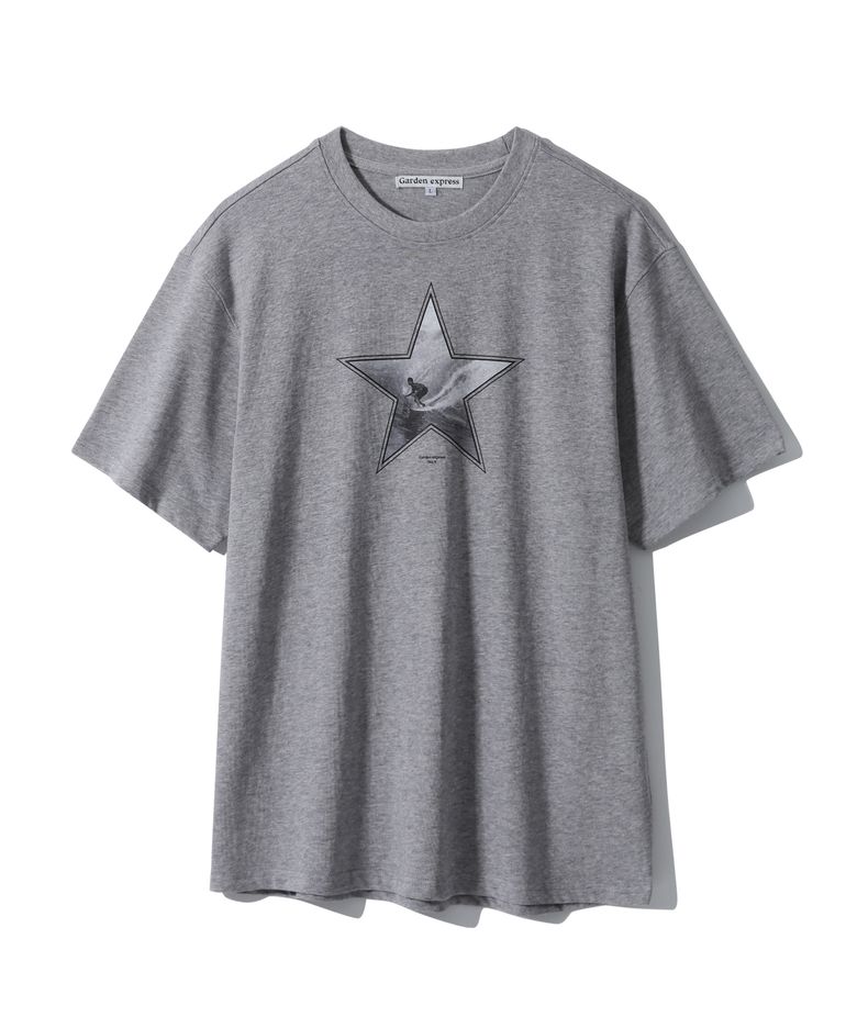 Surfing Star T-Shirt (melange grey)