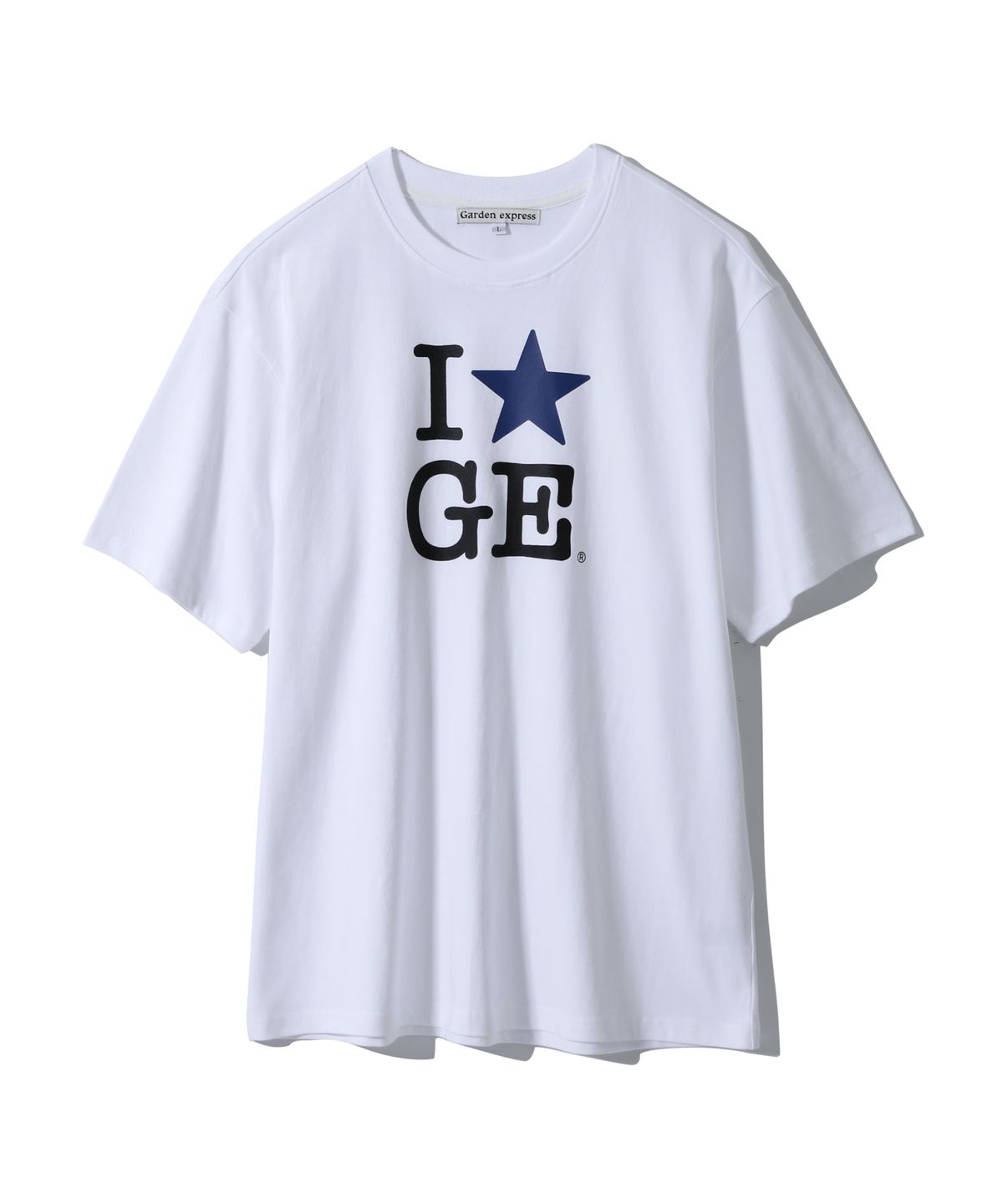 가든익스프레스(GARDEN EXPRESS) I STAR GE T-shirt (white)