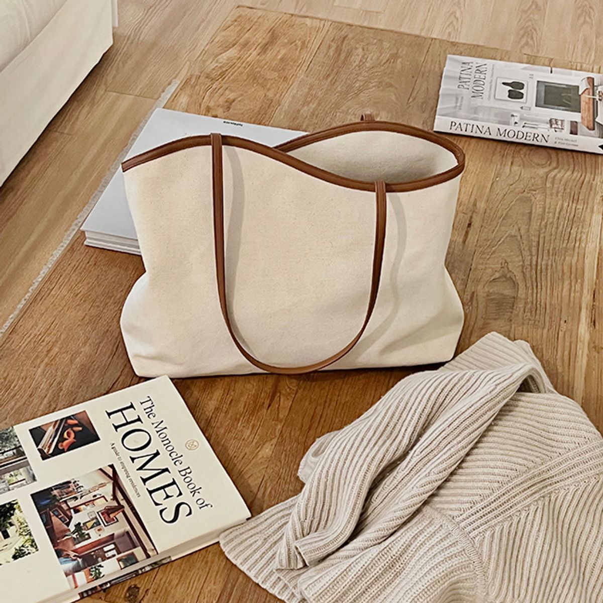 아이백유어파든(I BAG YOUR PARDON) heart BAG canvas (2 colors)