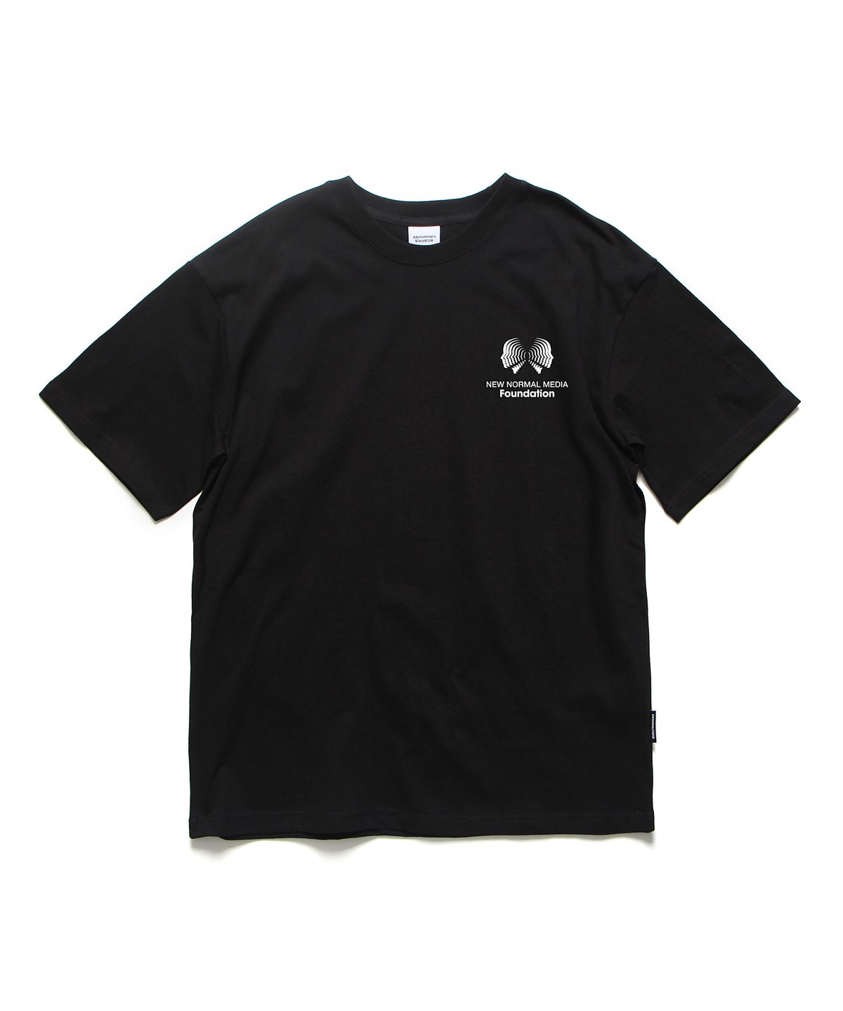 앱놀머씽(ABNORMALTHING) NWE 오버핏 티셔츠 블랙 (NWE T-SHIRT BLACK)