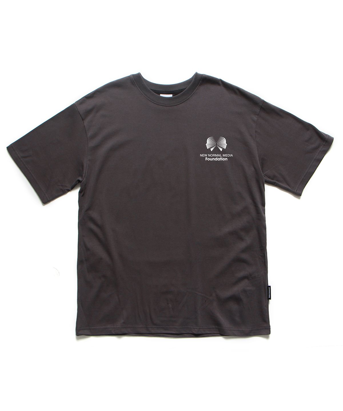 앱놀머씽(ABNORMALTHING) NWE 오버핏 티셔츠 차콜 (NWE T-SHIRT CHARCOAL)