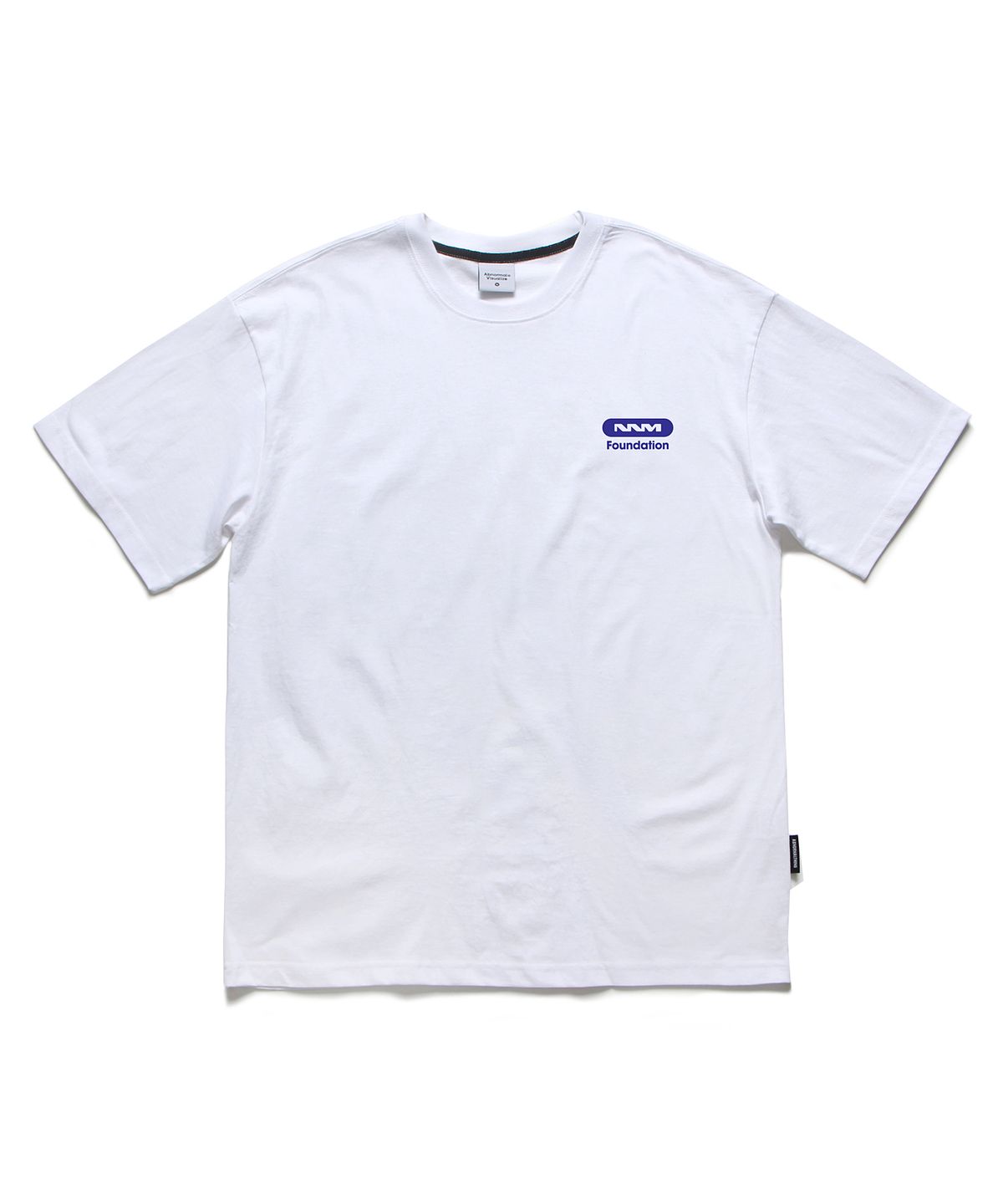 앱놀머씽(ABNORMALTHING) NNM 오버핏 티셔츠 화이트 (NNM T-SHIRT WHITE)