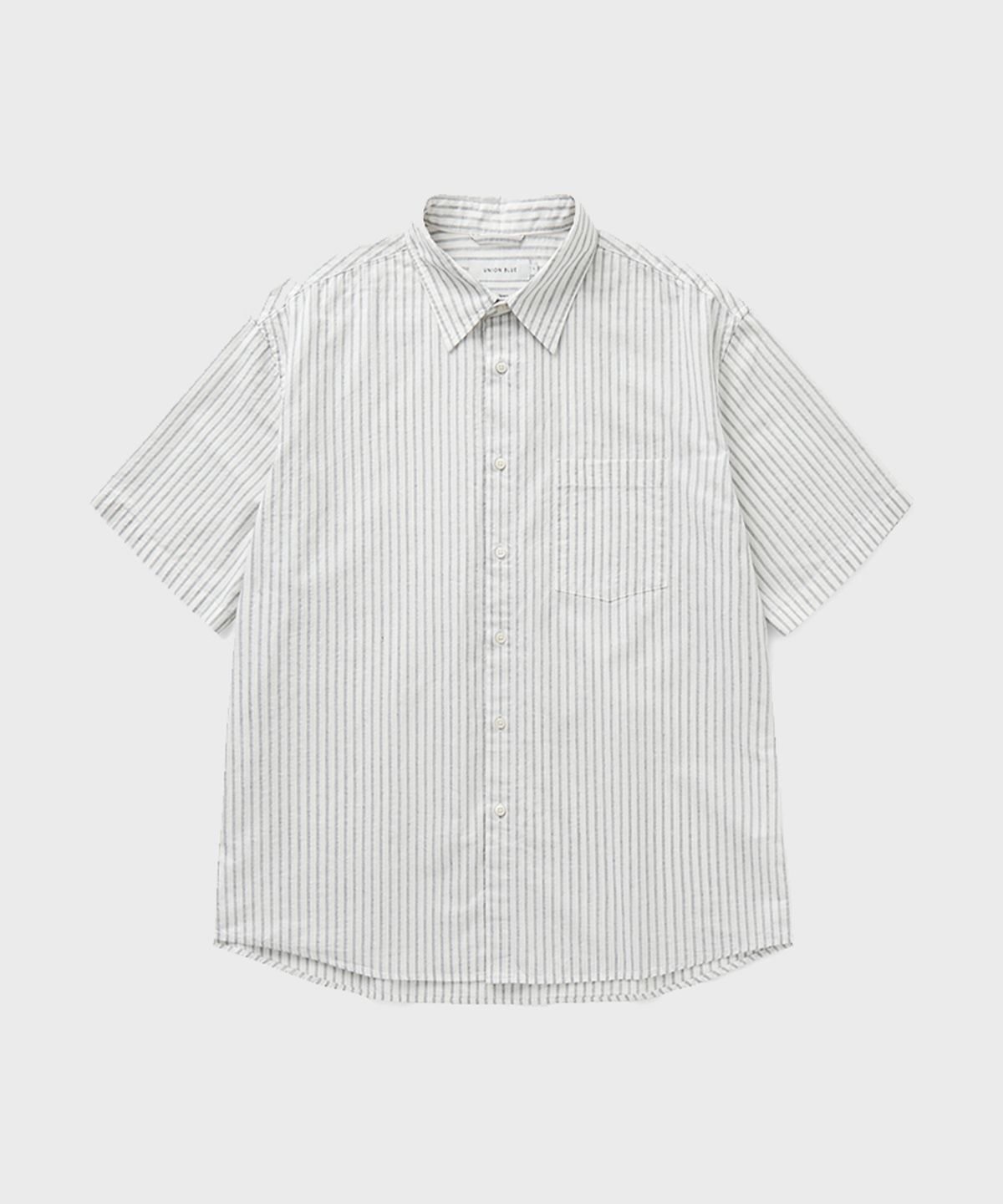 유니온블루(UNION BLUE) KENSINGTON HALF SHIRT