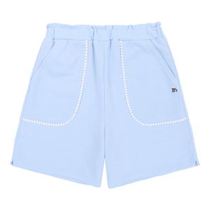 BZ28PT02SB 스카이 블루 레이스 디테일 반바지