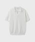HARD TWIST SPREAD POLO HALF KNIT [OFF WHITE]