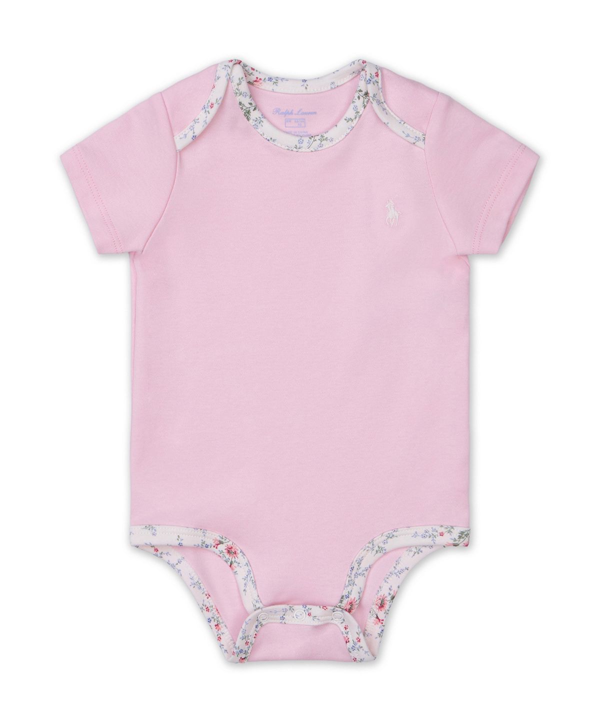 폴로 랄프 로렌 칠드런(POLO RALPH LAUREN CHILDREN) 깅엄 코튼 바디수트 쓰리팩 세트-멀티 컬러
