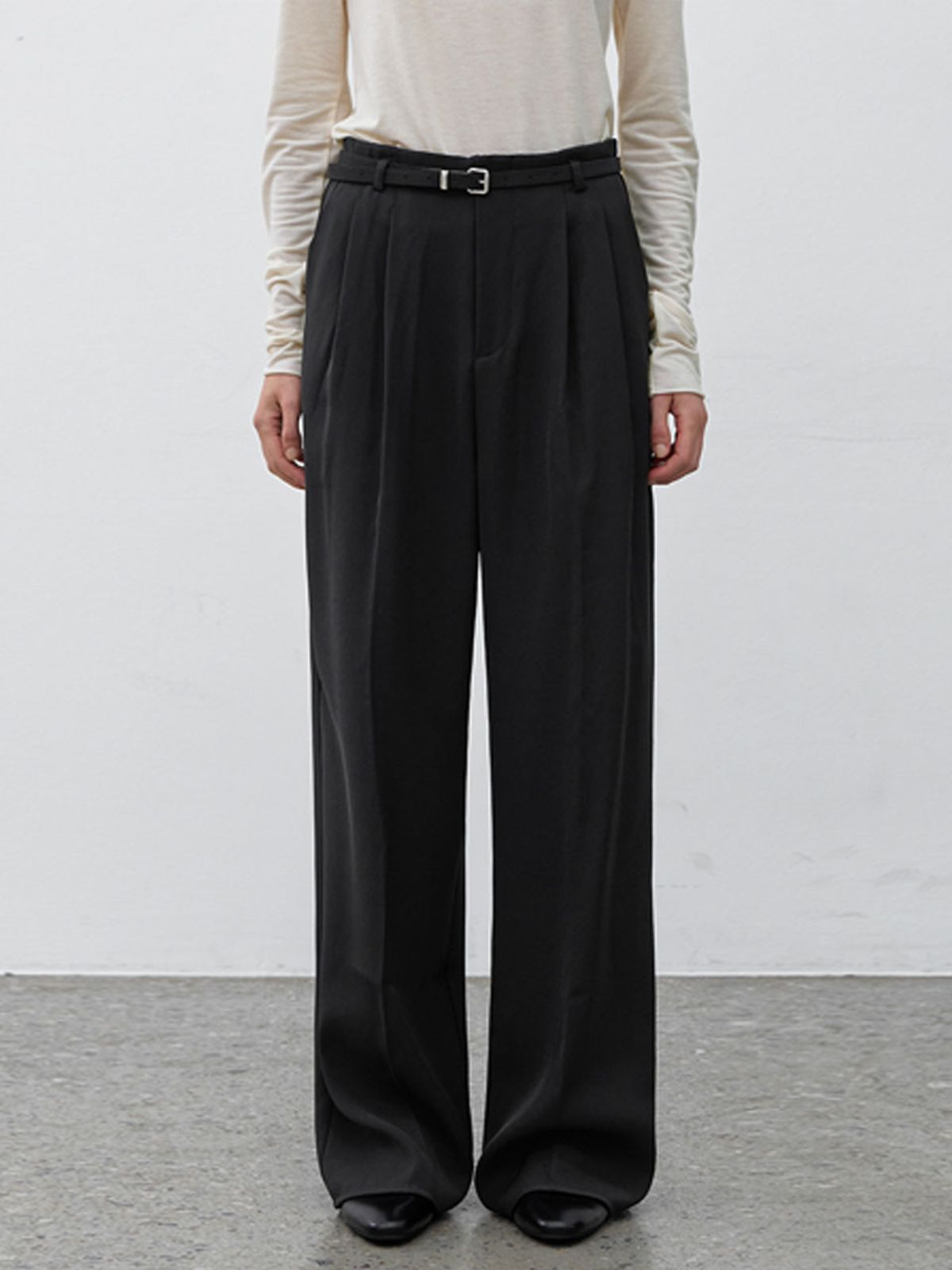 아틀리에 나인(ATELIER NAIN) CLASSIC BELT SET PANTS S (PT-5680)