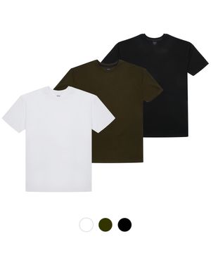 [2PACK] 머슬핏 소프트 숏슬리브_3color