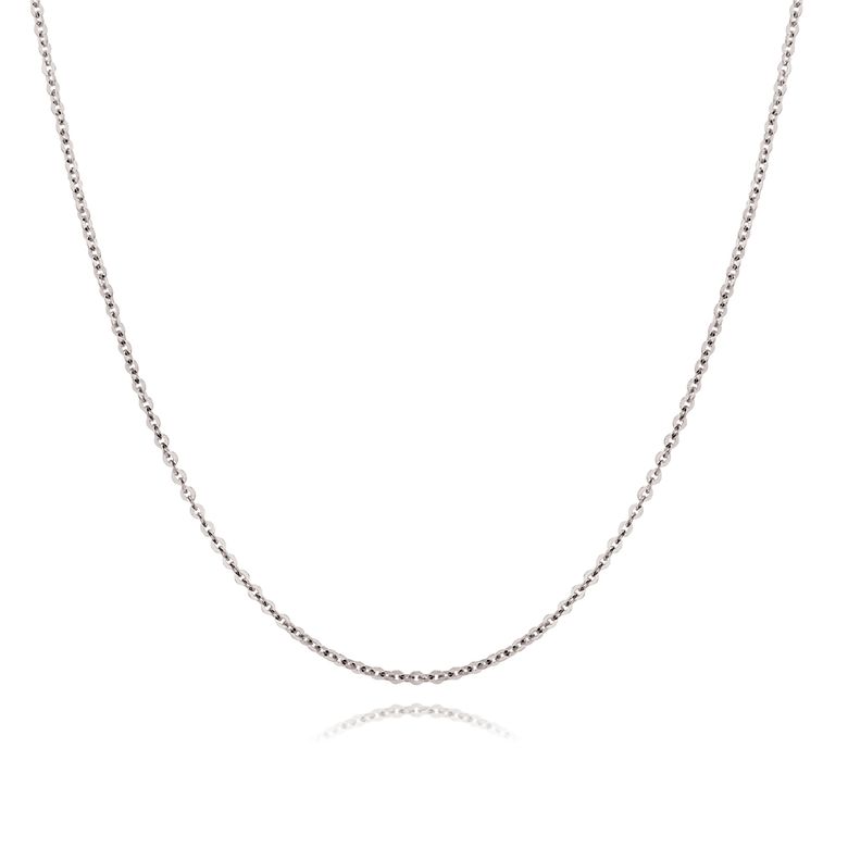 펠리마투(L) 체인 목걸이(WG)(42cm)_281700136