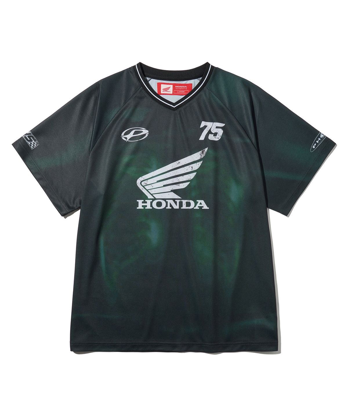 핍스 모터사이클(PHYPS MOTORCYCLE) X-Ray Jersey Short Sleeve Black
