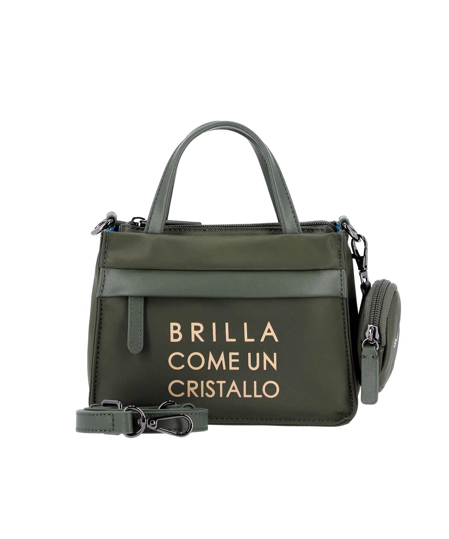 MUSINSA | BBYB Machete Nylon Mini Crossbody Bag (Khaki)