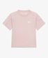 NT7UR35A 여성 프로스트 반팔 티셔츠_PALE PINK
