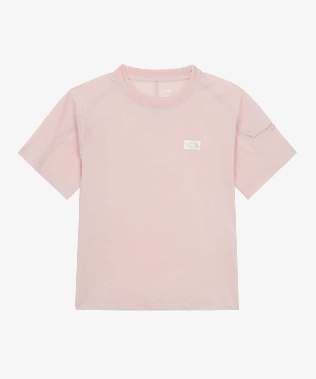 노스페이스(THE NORTH FACE) NT7UR35A 여성 프로스트 반팔 티셔츠 PALE_PINK