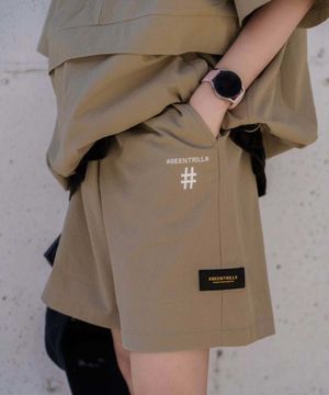 폴리써커 쇼츠(카키)