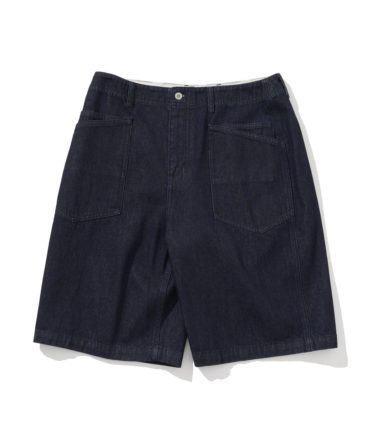 유니폼브릿지(UNIFORM BRIDGE) bermuda fatigue shorts indigo