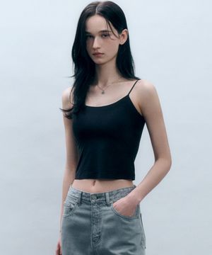 캡 내장 스트링 심리스 이너 나시 MDTS076_3 Colors