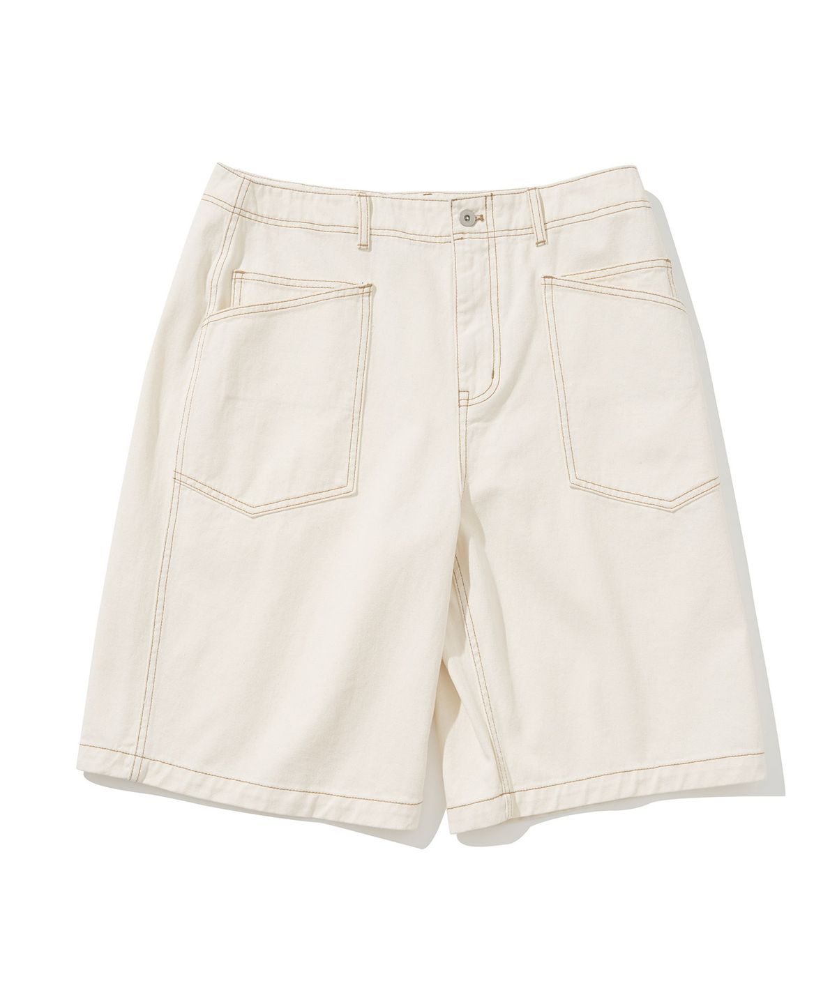 유니폼브릿지(UNIFORM BRIDGE) bermuda fatigue shorts natural