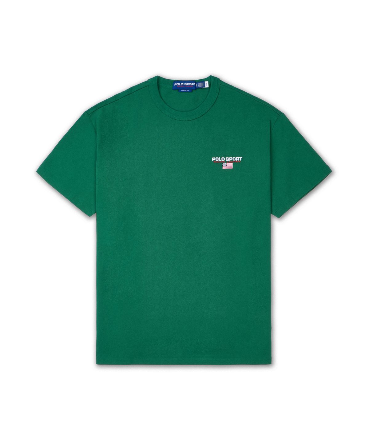 폴로 랄프 로렌(POLO RALPH LAUREN) 클래식핏 폴로 스포츠 저지 티셔츠-그린