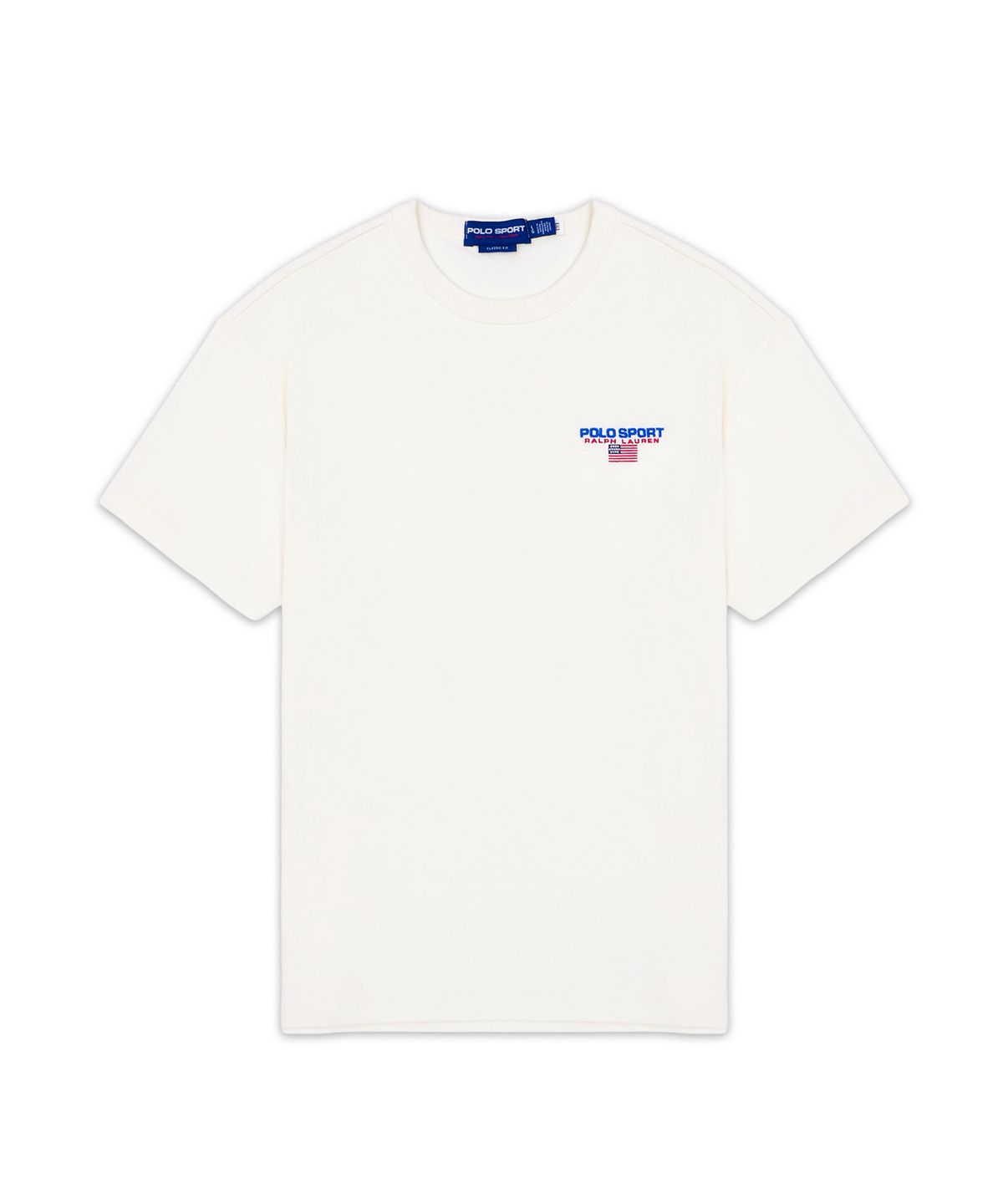 폴로 랄프 로렌(POLO RALPH LAUREN) 클래식핏 폴로 스포츠 저지 티셔츠-내추럴