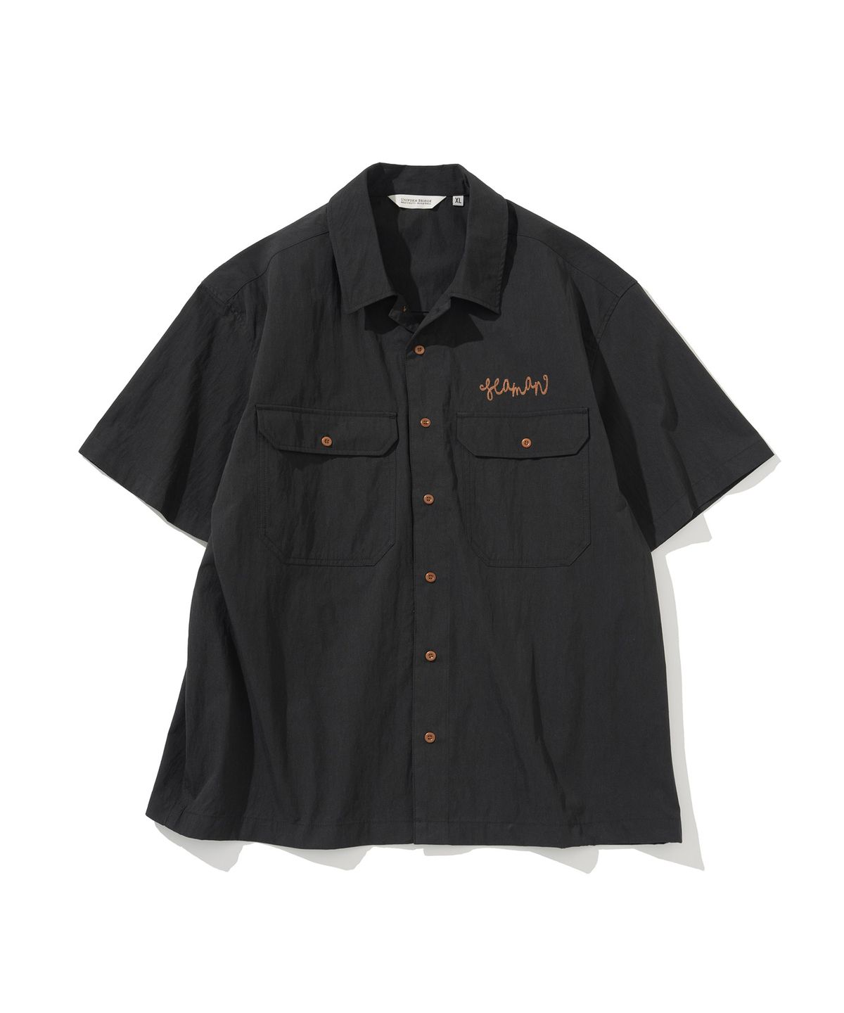유니폼브릿지(UNIFORM BRIDGE) mil work s/s shirt black