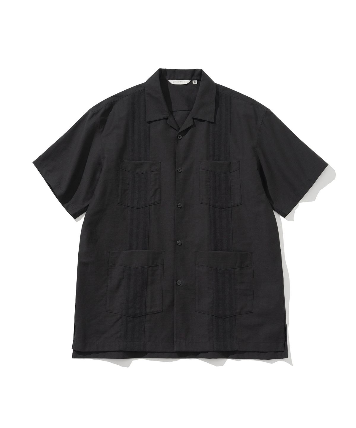 유니폼브릿지(UNIFORM BRIDGE) cuba s/s shirt black