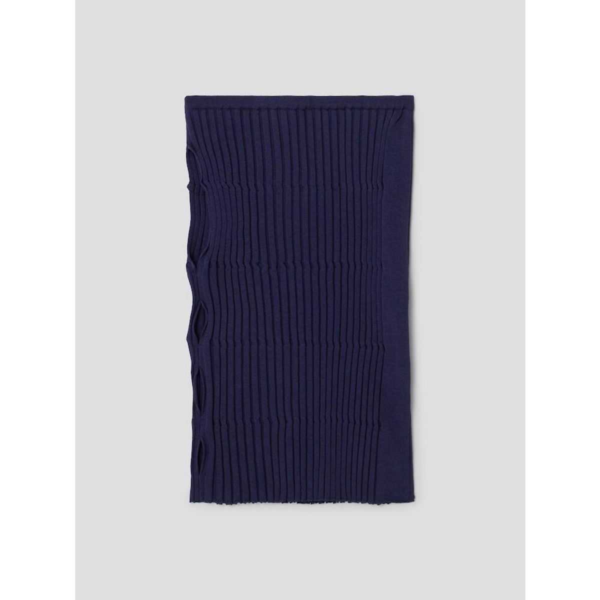앙개(ANGGAE) One Shoulder Tube Top  Navy