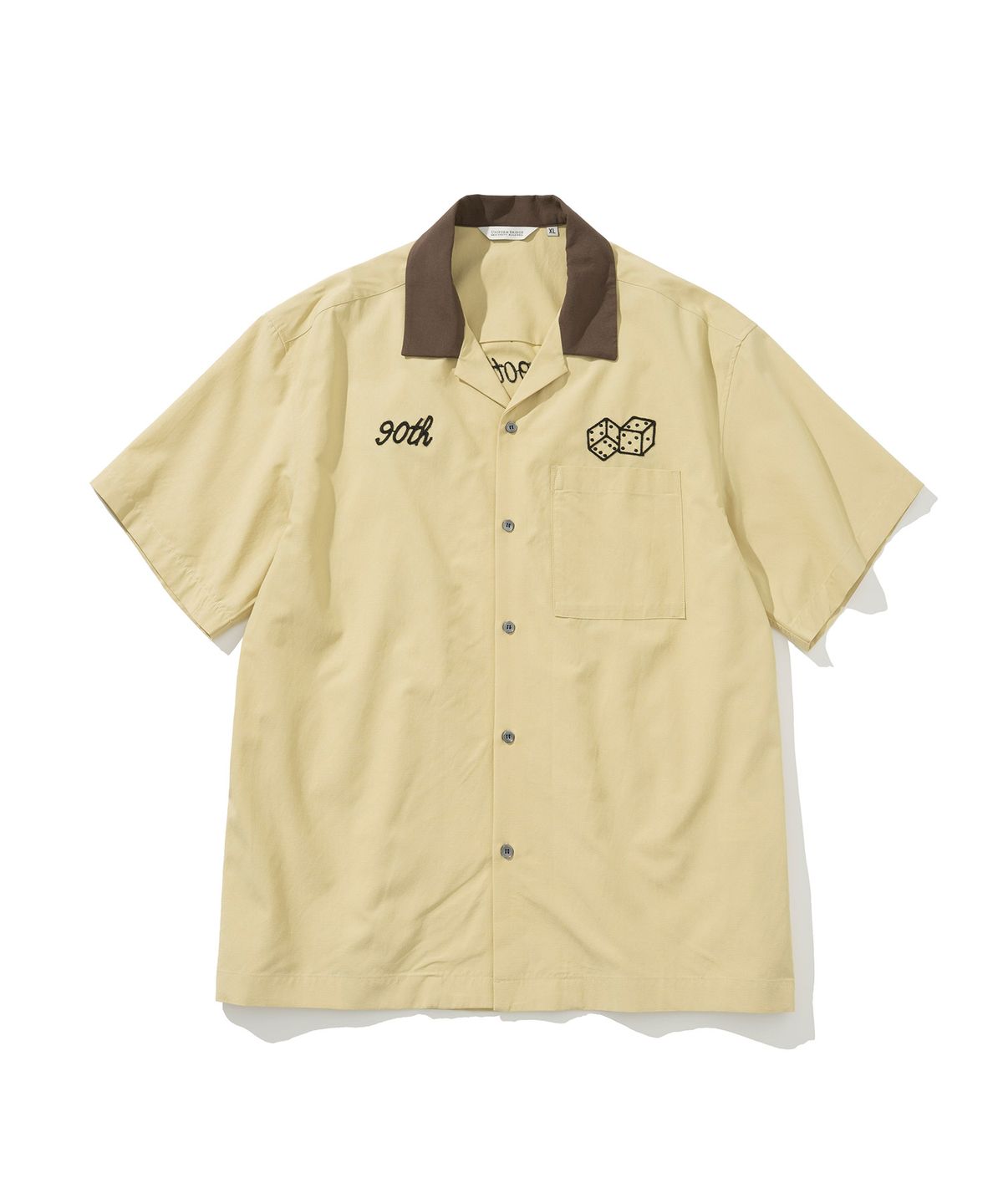유니폼브릿지(UNIFORM BRIDGE) bowling s/s shirt yellow