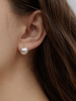 [실버925] 라운드 매트 이어