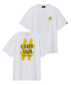 카르페디엠 티셔츠(화이트)